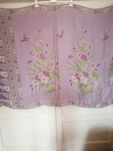 Silk  Shawl, Large 40 x 80"