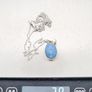 Boxed PIA Blue Chalcedony On Sterling Silver Necklace Image 8