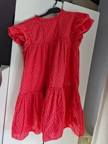 Mint Velvet girl pink dress 12Y