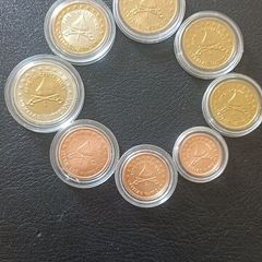 Pattern Vatican City Euro Coin Set 2005