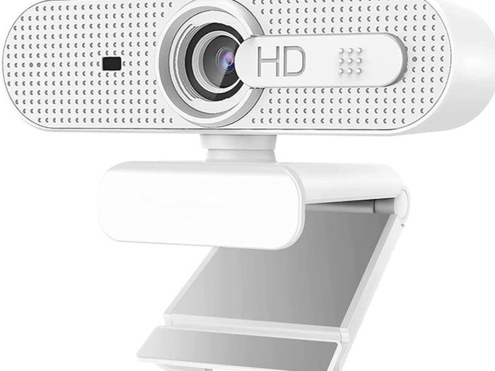 1080P HD Autofocus Webcam, Dual-Mic and Privacy Cover for Mac/Computer/Laptop/Xbox One, Live Streaming/Skype/Video Chat/On-line Class/Conference, Black (FREE POSTAGE)