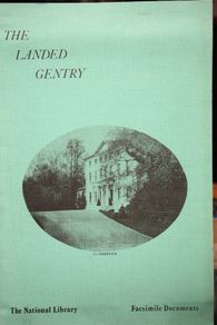 The Landed Gentry.