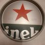 Heineken beer/drinks metal trays, few marks see pictures, 1 x available ,handy in any pub ,man cave, restaurant etc ,,see pictures for condition,good ,take as is,30 each posted,see pictures for condition,  take as is, Image 10