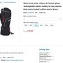 SAVIOR HEAT Medium Ski Mittens For Men Women, Size M Image 7