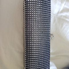 Diamane clutch bag