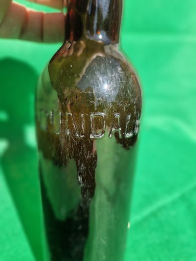 Antique 1/2 pint bottle - Backhouse Dundalk