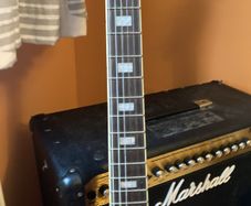 Epiphone 335 figured sixties cherry block inlay