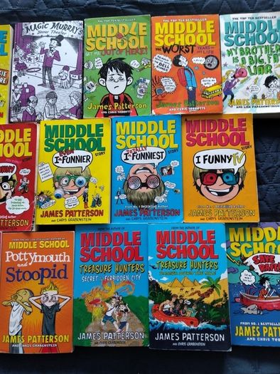 Middle School books by Patterson