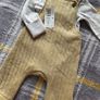 3-6m, With Tags Girls M&S Dungarees with Wings and Bodysuit included Image 7