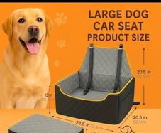 Dog car seat