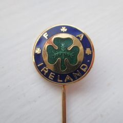 Irish Football Badge:  F.a. Ireland