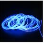 EL Wire Car LED Interior Lights Strip USB Neon Wire Lights 197 inch 6mm Sewing Edge Glowing EL Wire Lights for Car Ambient Lighting Kit 5M/16.5ft Car Decorations LED Lights for Car Interior Image 6