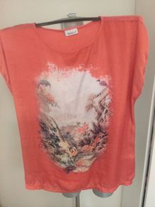 Yessica  at C&A  pink silky front top  size XL UK18 EU46 Postage included
