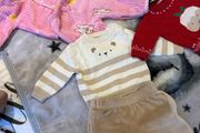 Baby bundles clothes and blankets
