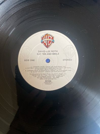 David Lee Roth vinyl