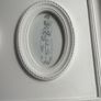 triple photo frame, vintage chic style round and oval frames Image 3