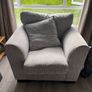 3 Seater Sofa & armchair & foot stool Image 3