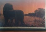 Beautiful African Oil Painting