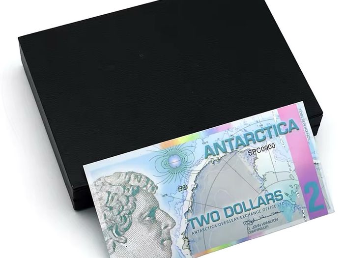 6PCS Antarctic Plastic Banknotes Penguin UNC Notes Commercial Commemorative Bank Notes Collection fantasy