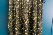 Green print skirt. Size 16