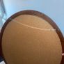 Beautiful vintage oval mirror Image 4