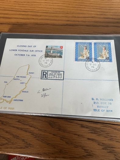 FDC Isle of Man 1978