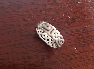 925 Sterling Silver Irish Celtic Ring