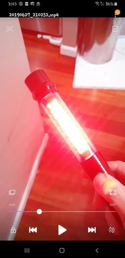 LED flashlight torch