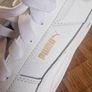 puma white trainers sz 8 Image 5