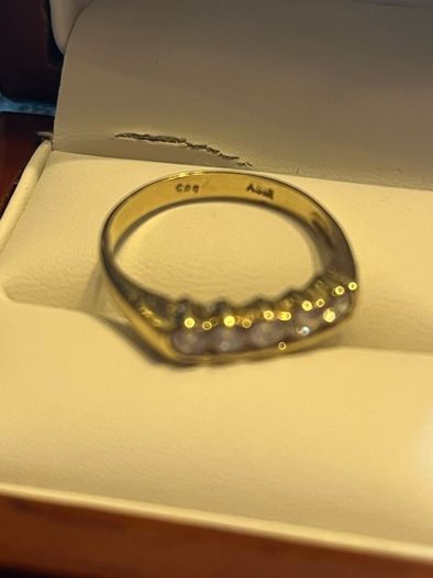 Eternity Ring .. Diamond & 14ct Gold