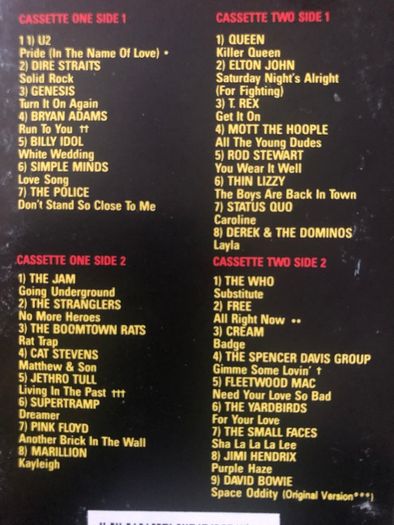 The Marquee 30 Legendary Years Double Cassette Rock