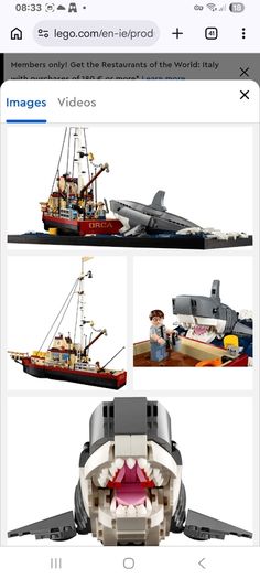 Lego Ideas 21350 Jaws