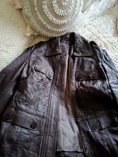 Rocha jonh Rocha leather jacket size 12