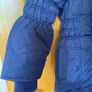 Brand New Girl's Navy Long Line Winter Coat Image 3