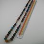 Antique African Style Mix MultiColor Glass Beads Necklace Image 8