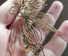 Mugler hair clip.