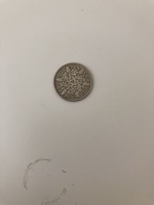 English six pence 1930