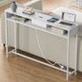 Console table with sockets narrow FREE DELIVERY Image 7