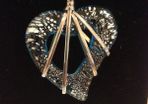 Love Heart Glass Pendant Necklace