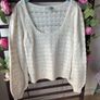jumper asos cream lace long sleeve jumper size 10 Image 4