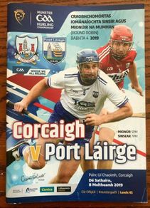 2019 Cork v Waterford - GAA Munster Hurling Round 4 Programme