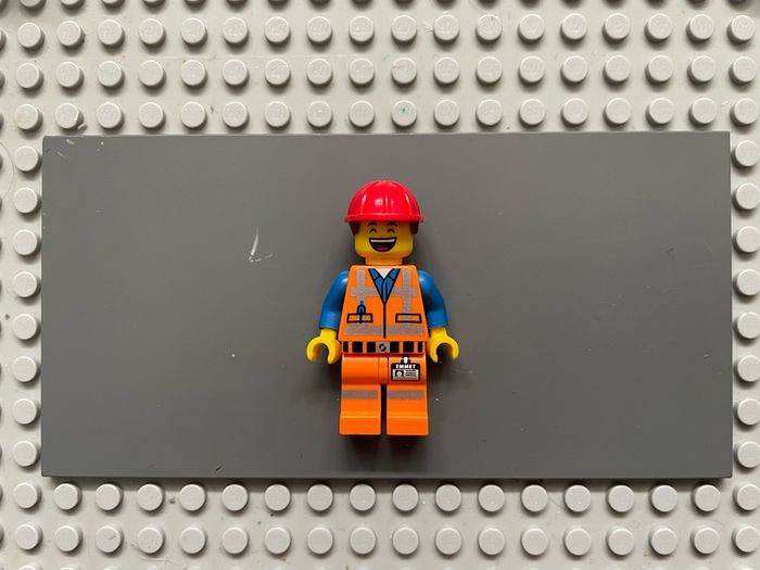 lego the Lego movie tlm003 Hard Hat Emmet minifigure, The LEGO Movie