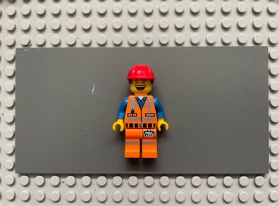 lego the Lego movie tlm003 Hard Hat Emmet minifigure, The LEGO Movie