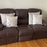 3 seater leather recliner sofa Image 2