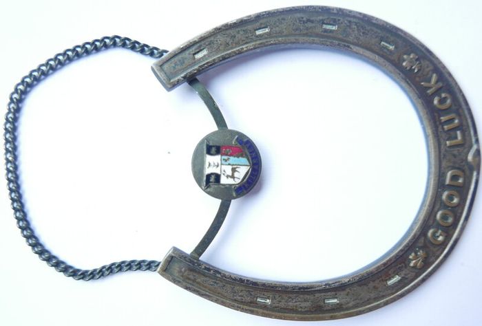Vintage Killarney Good Luck Horseshoe 6,5" x 3,5"