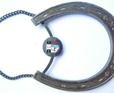 Vintage Killarney Good Luck Horseshoe 6,5" x 3,5"