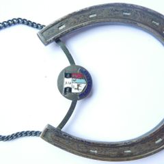 Vintage Killarney Good Luck Horseshoe 6,5" x 3,5"