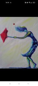 Small paintings as gifts