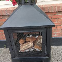 Outdoor Wood Burner Fire