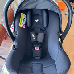 Joie I-Snug 2 Car seats and Encore Rotating ISOFIX Base x 2